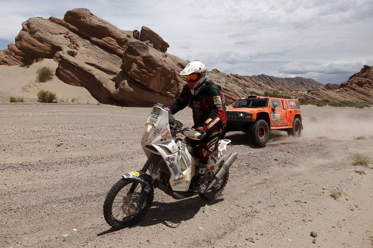 Eric Palante, reli Dakar
