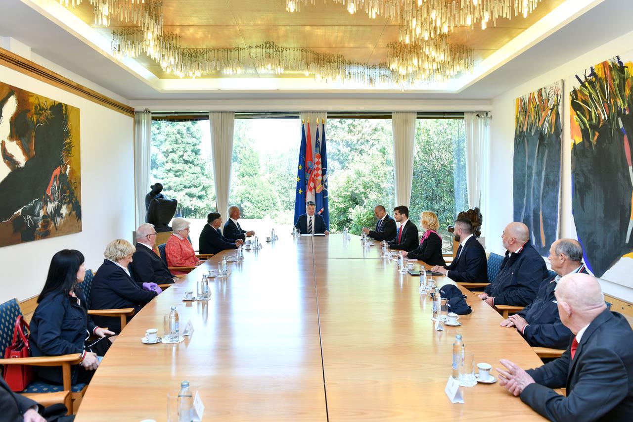 Predsjednik primio izaslanstvo SABA RH