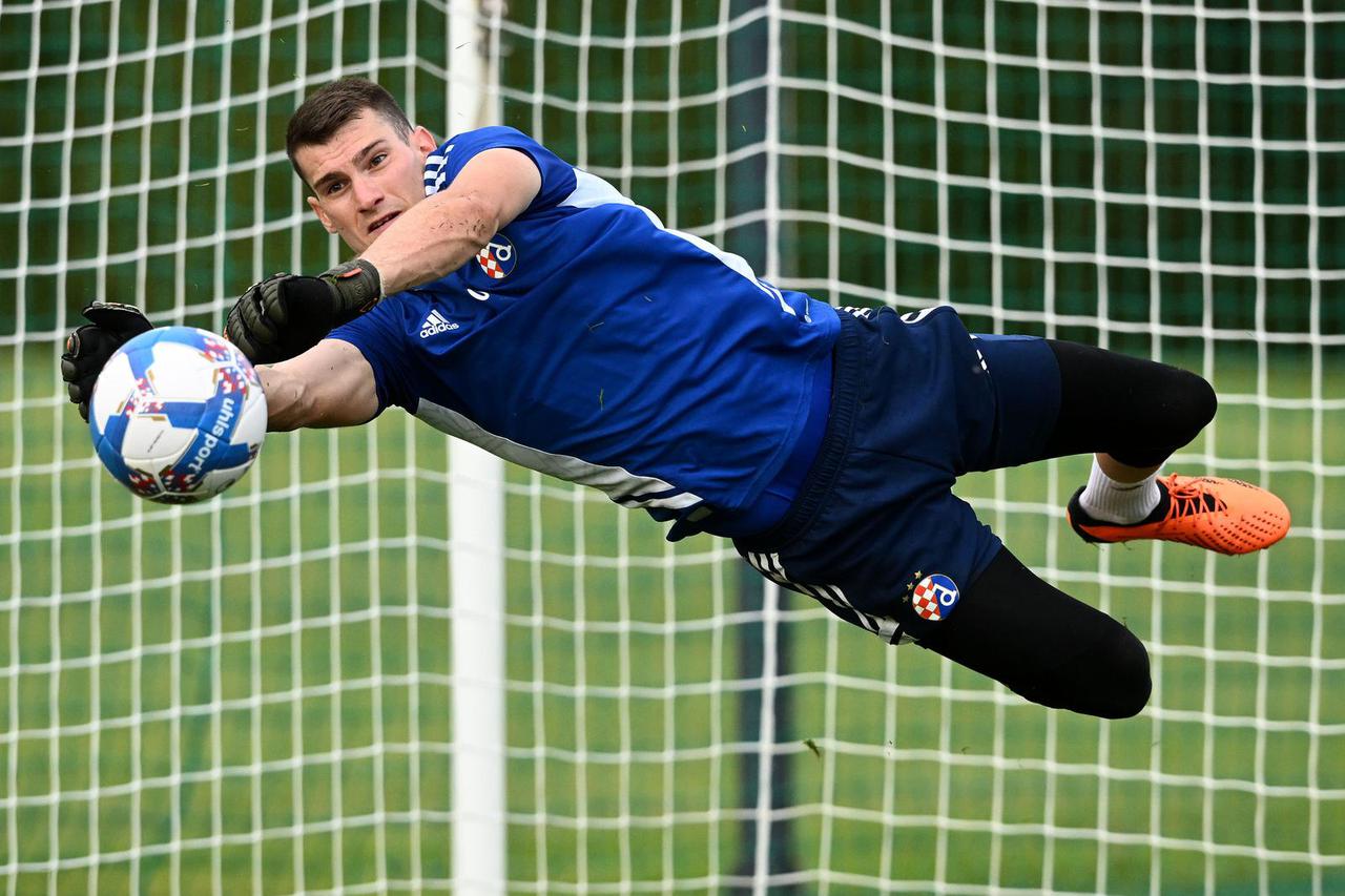 Brdo kod Kranja: Trening nogometaša Dinama