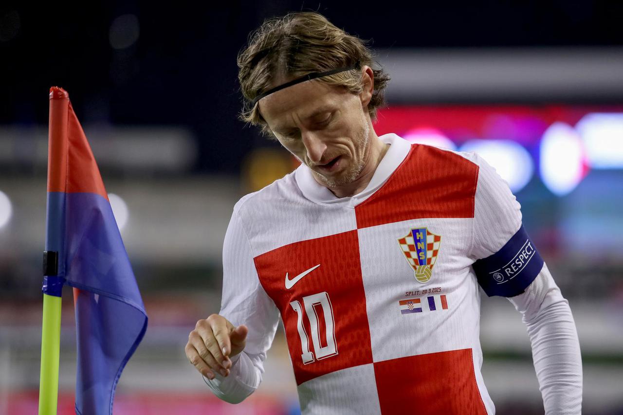 Prva utakmica četvrtfinala UEFA Lige nacija između Hrvatske i Francuske