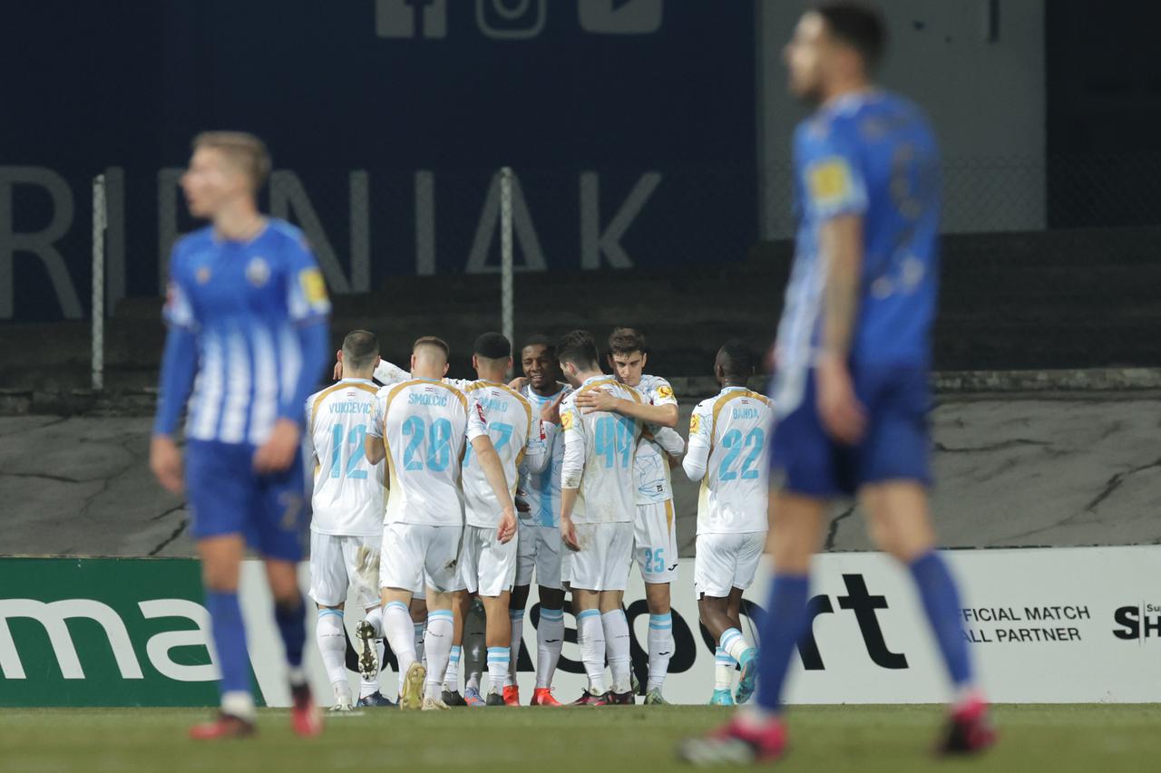 Zagreb: Utakmica NK Lokomotiva i HNK Rijeka u 22. kolu Prve HNL