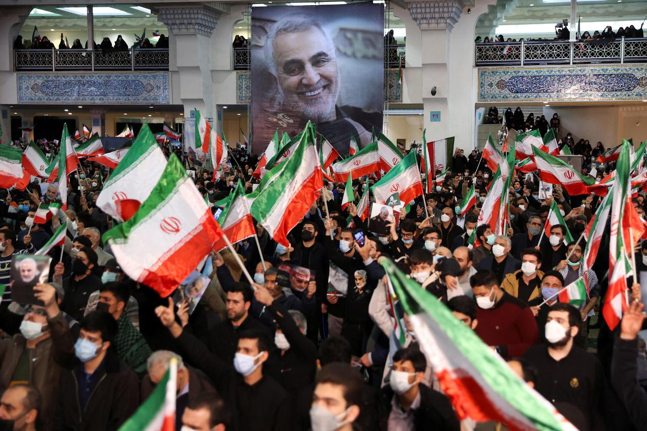 Second anniversary of the killing of senior Iranian military commander General Qassem Soleimani