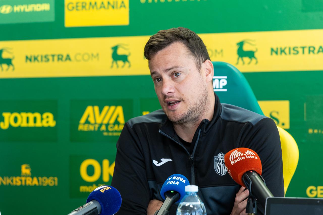 Pula: Konferencija za medije NK Istra uoči utakmice s Osijekom