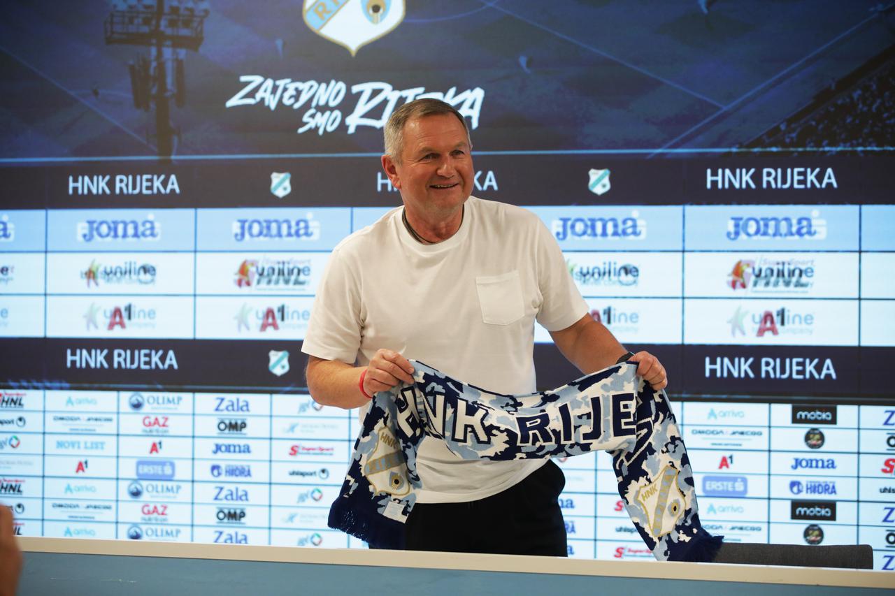 Rijeka: Matjaž Kek predstavljen kao novi trener HNK Rijeke