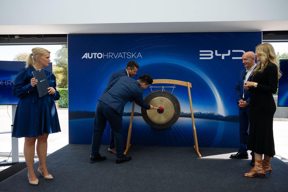 Auto Hrvatska svečano otvorila BYD prodajno-servisni centar