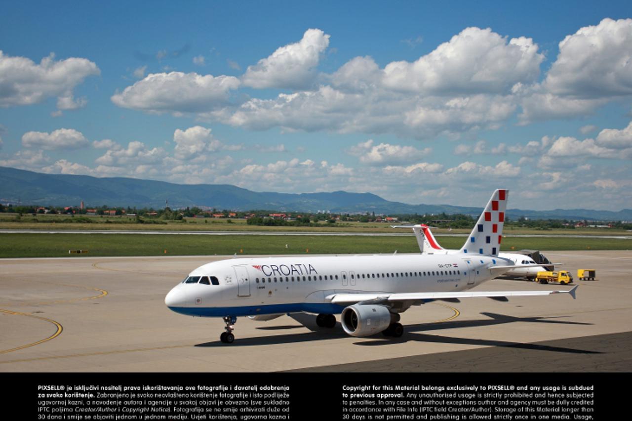 '22.05.2013., Zracna luka Zagreb, Zagreb - Poljetanje zrakoplova Airbus A320 kompanije Croatia Airlines.  Photo: Borna Filic/PIXSELL'