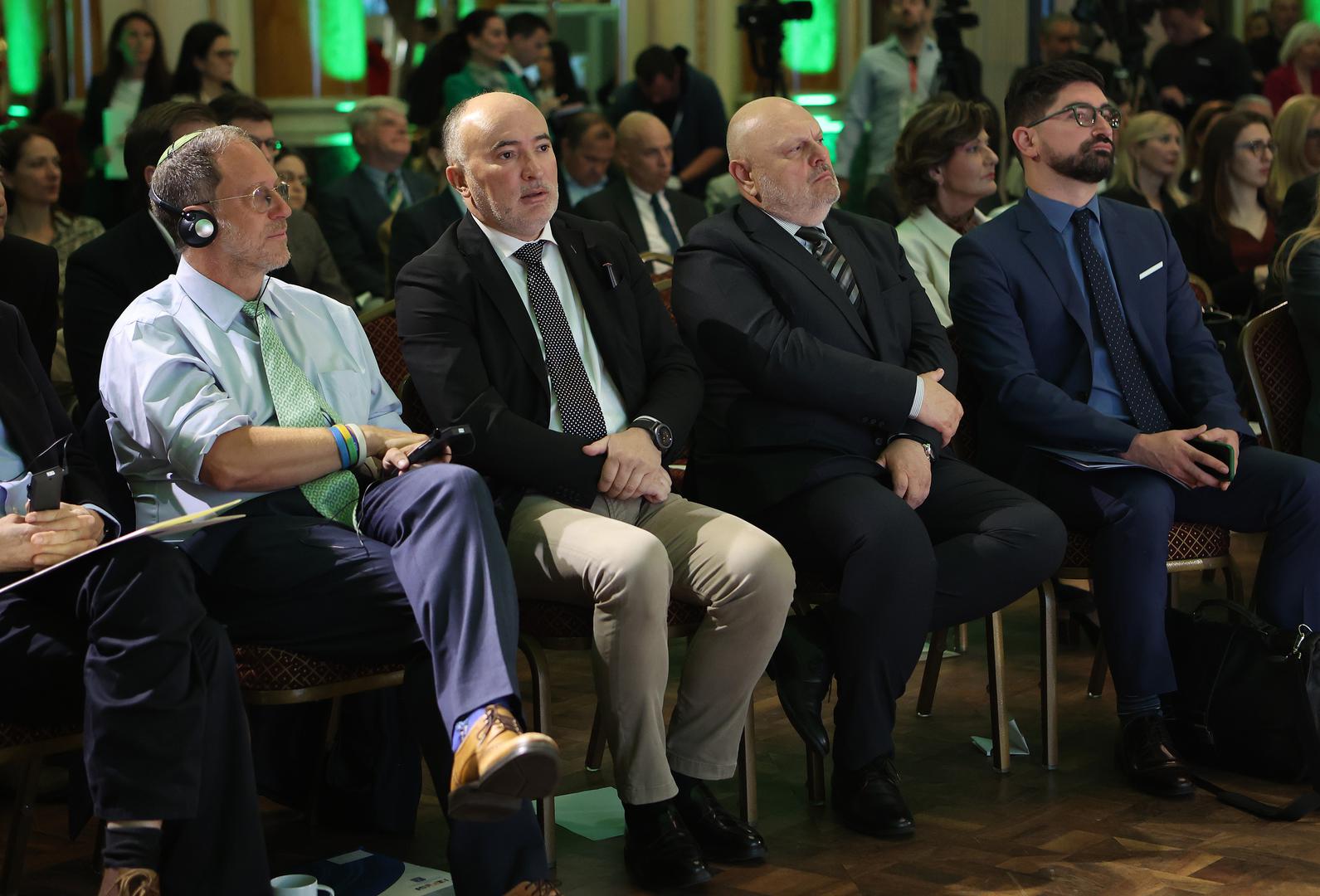 26.04.2022., Zagreb - Konferencija "Hrvatska kakvu trebamo - Zelenim razvojem protiv klimatske krize" odrzana u hotelu Esplanade. Photo: Marko Prpic/PIXSELL