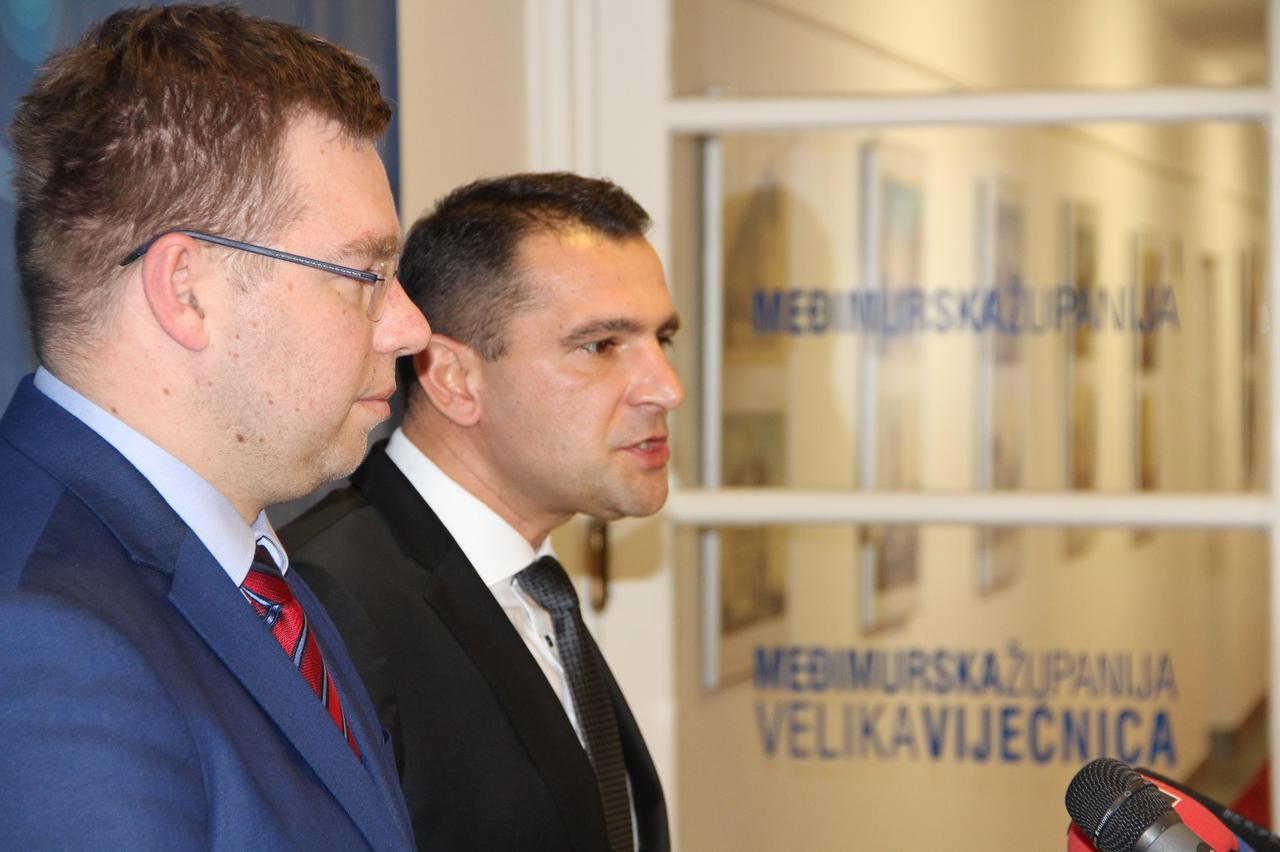 Ministar Marko Pavić i međimurski župan Matija Posavec