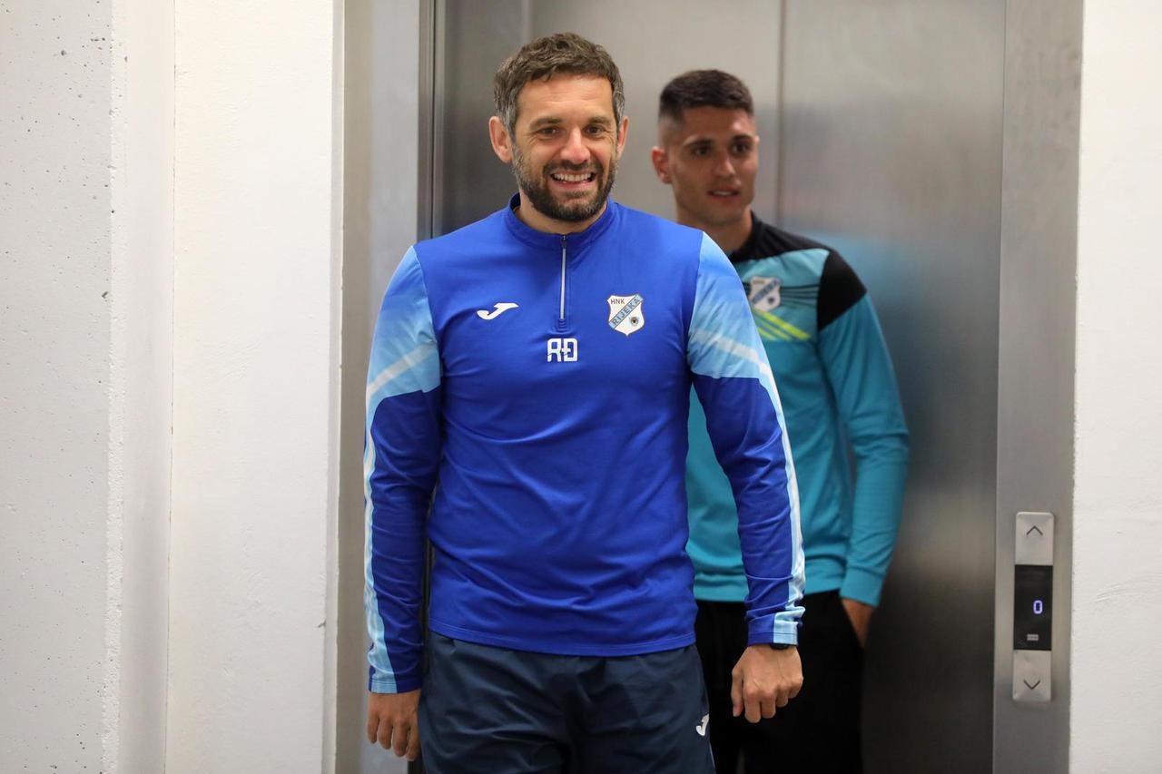 Rijeka: Trener Đalović i igrač Manev na konferenciji HNK Rijeke