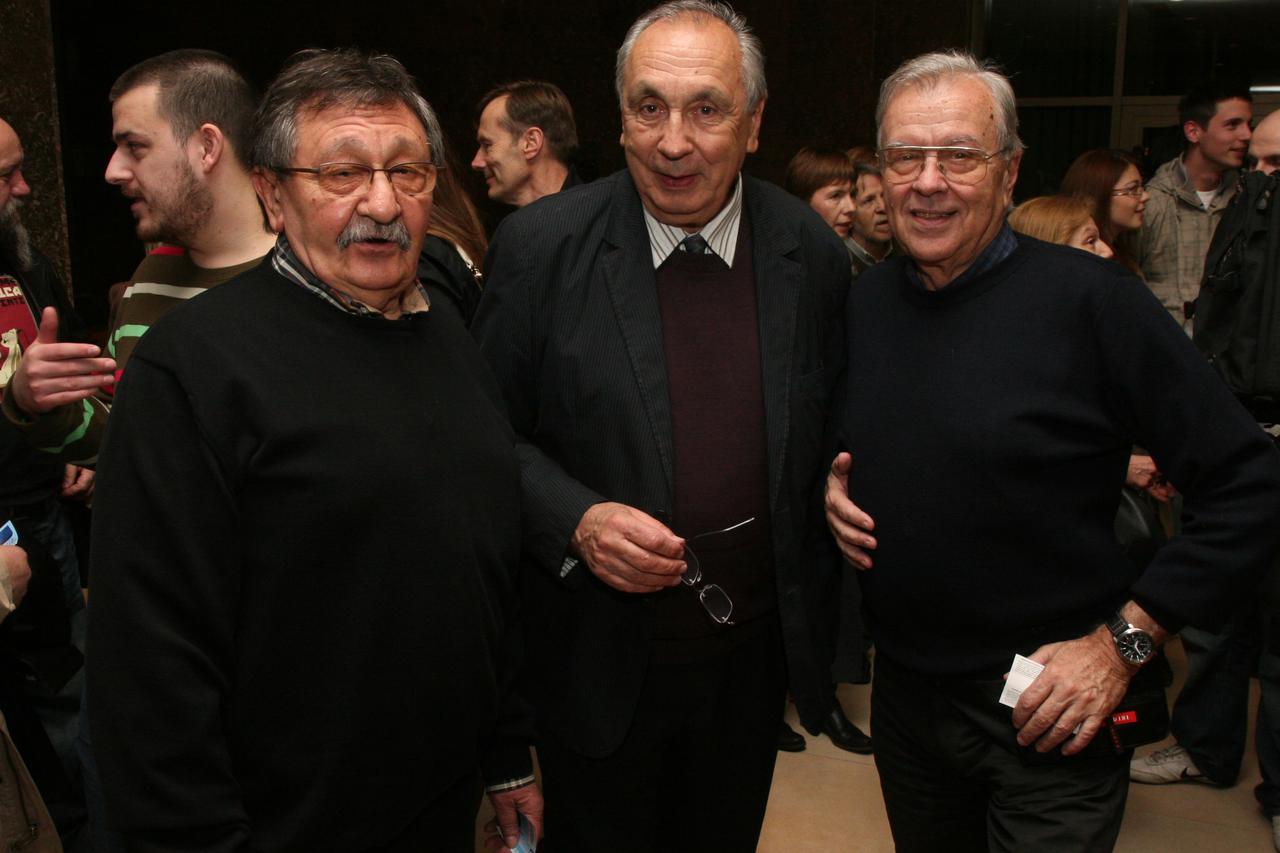 Vojo Šiljak, Špiro Guberina i Hrvoje Hegedušić