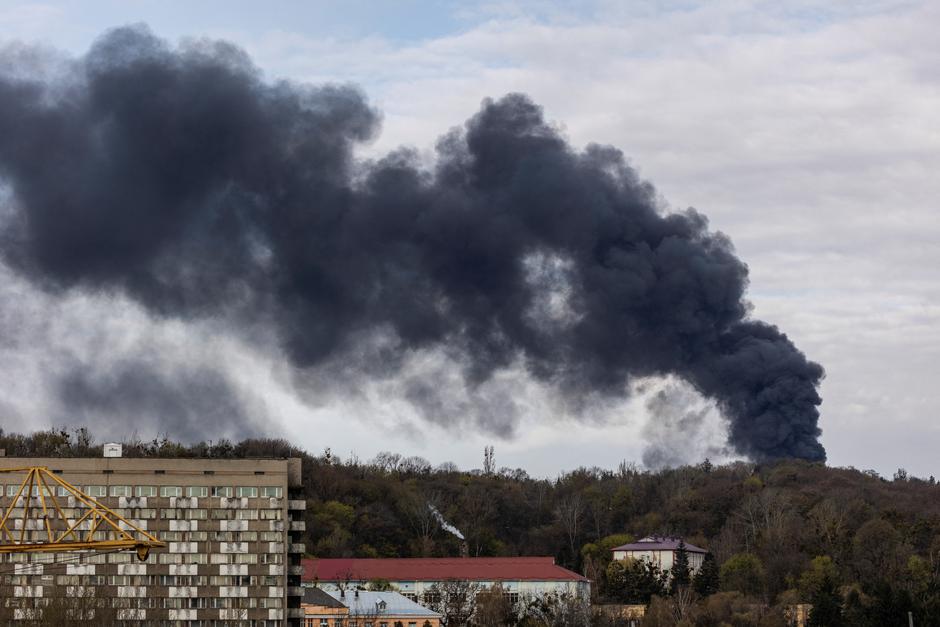 Russia's attack on Ukraine continues, in Lviv