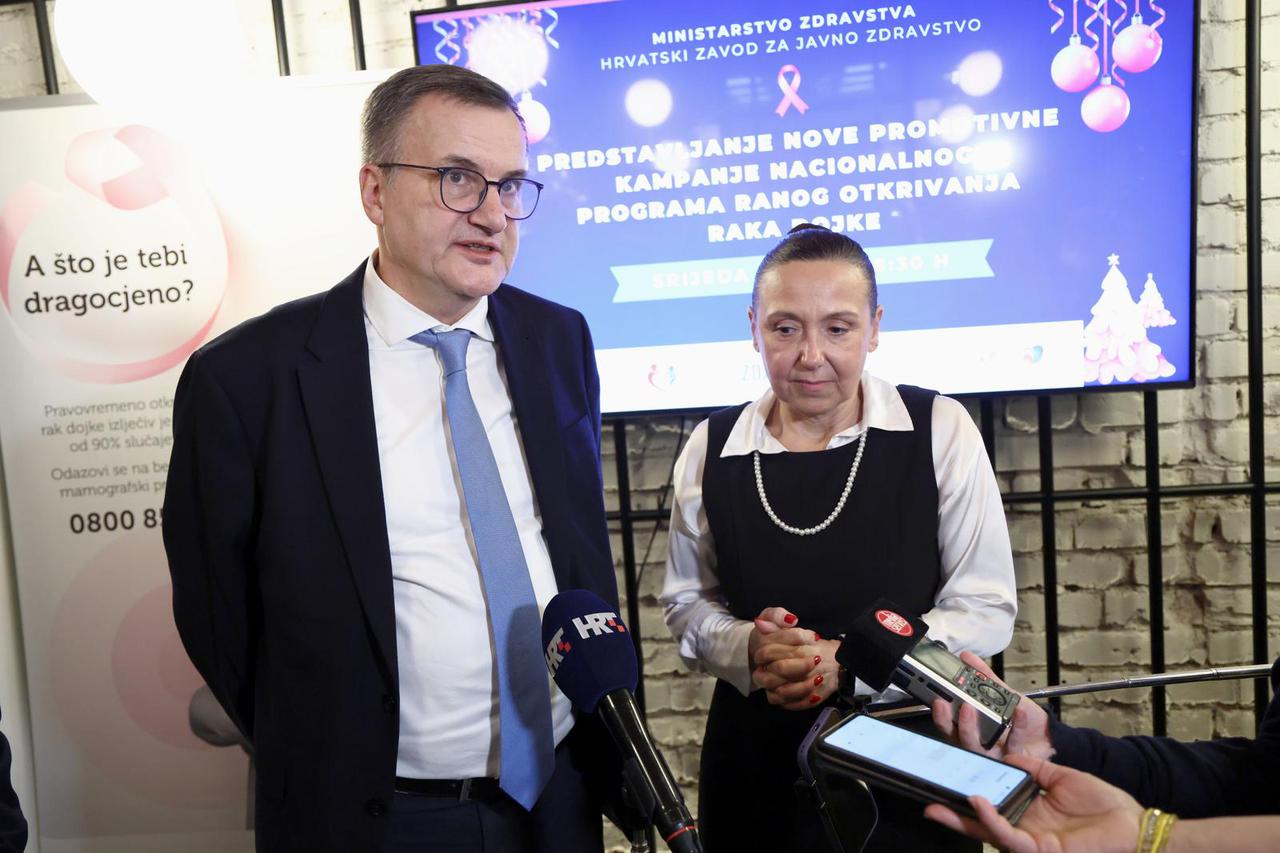 Zagreb: Predstavljen novi Nacionalni program za rano otkrivanje raka dojke