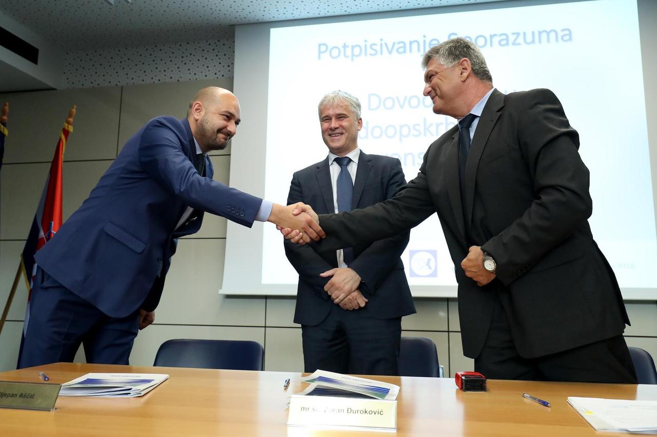 Sporazum kojim se osigurava dovod vode u vodoopskrbni sustav Sl. Broda