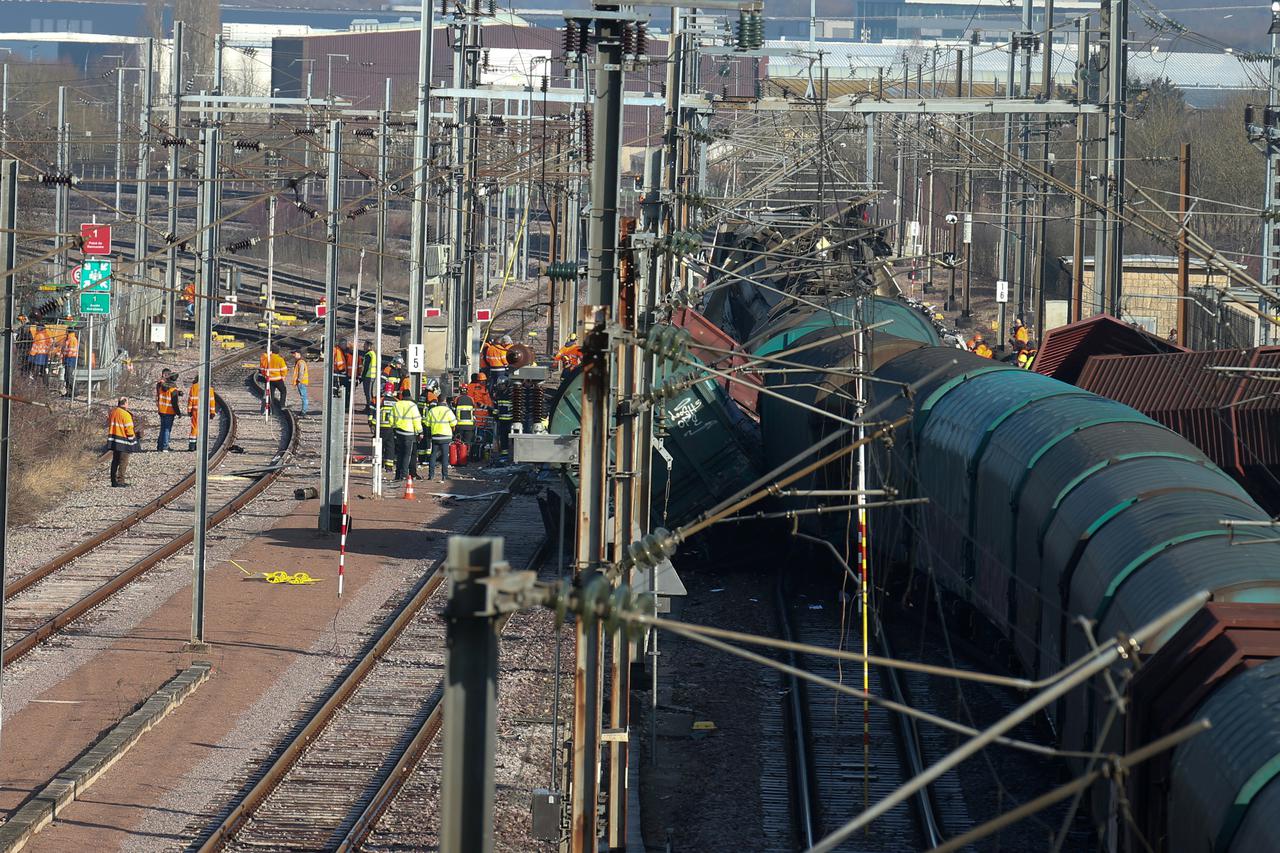 Sudar dvaju vlakova u Luksemburgu