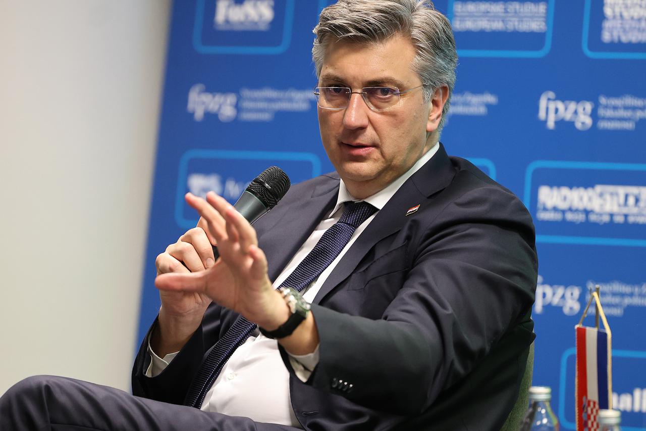 Premijer Plenković na obilježavanju 52. Dana planete Zemlje na Fakultetu političkih znanosti