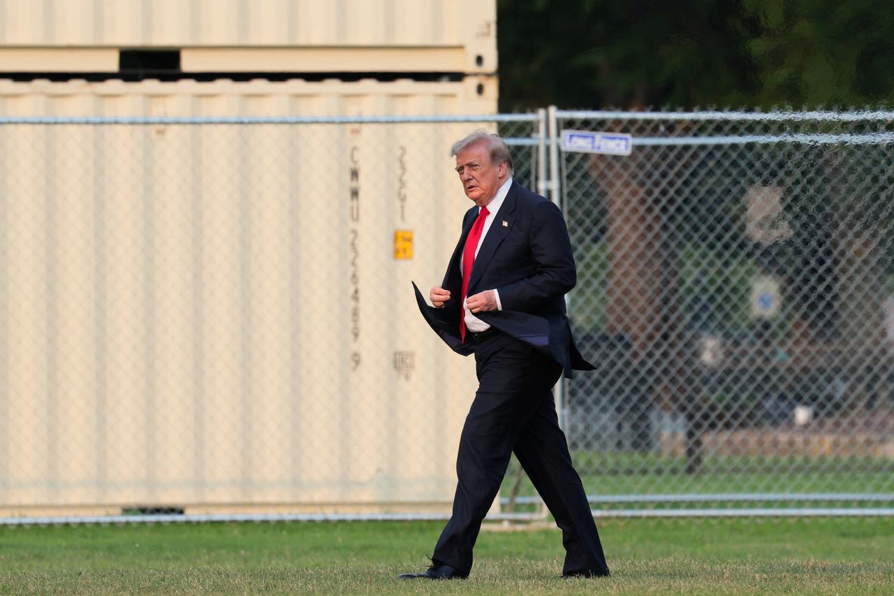 U.S. President Donald Trump visits Michigan