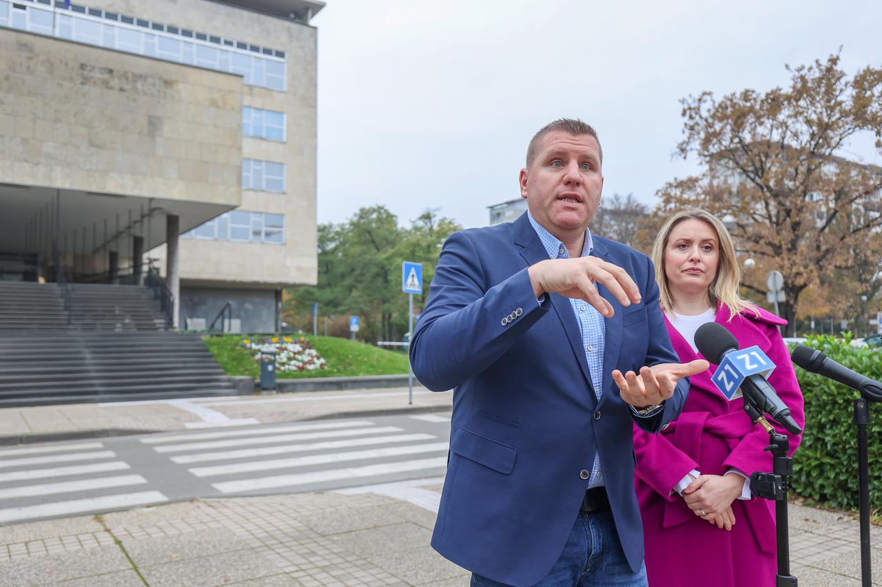 Zagreb: Vedran Jerković i Dina Dogan o problematici odrona na Jakuševcu