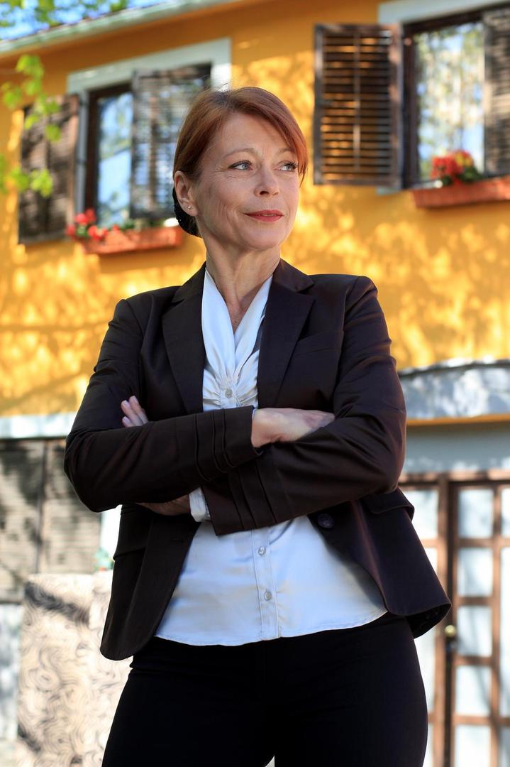 13.04.2011., TOZ, Zagreb - Srpska glumica Neda Arneric koja glumi u hrvatskoj seriji "Pod sretnom zvijezdom".
Photo: Boris Scitar/PIXSELL