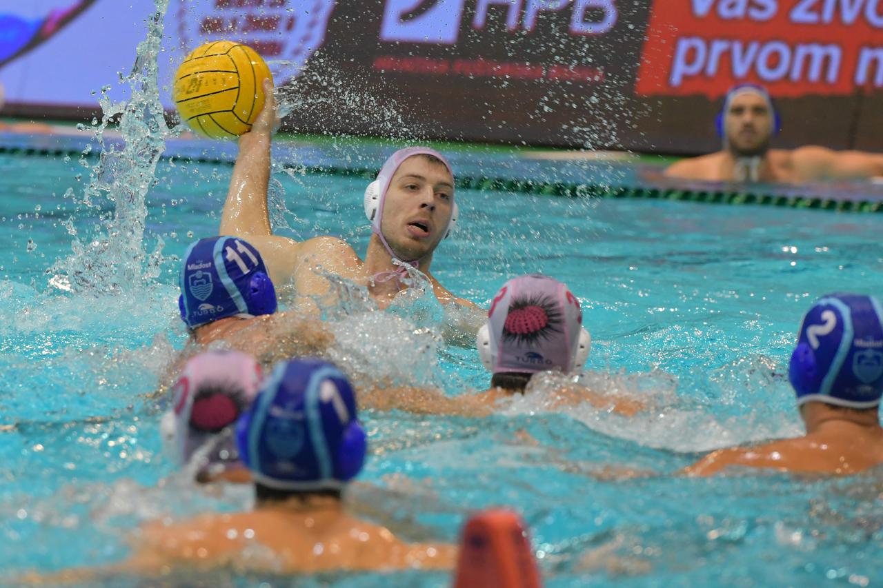 Šibenik: Druga polufinalna utakmica vaterpolskoga kupa VK Jug AO - HAVK Mladost