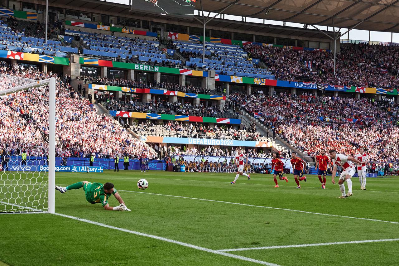 GER, UEFA EM 2024, Spanien vs Kroatien