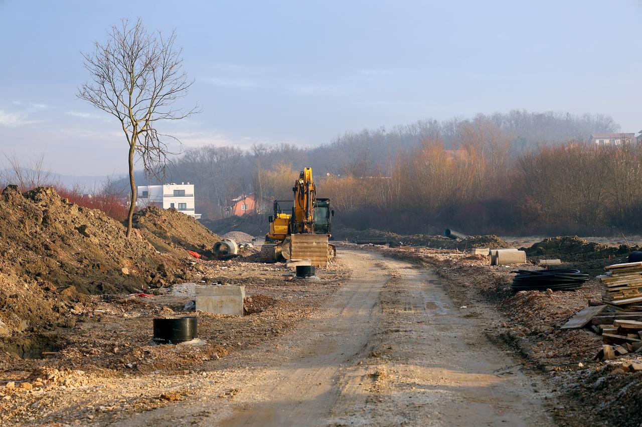 Zagreb: Još tri mjeseca do planiranog završetka radova na produženju Ulice Klin