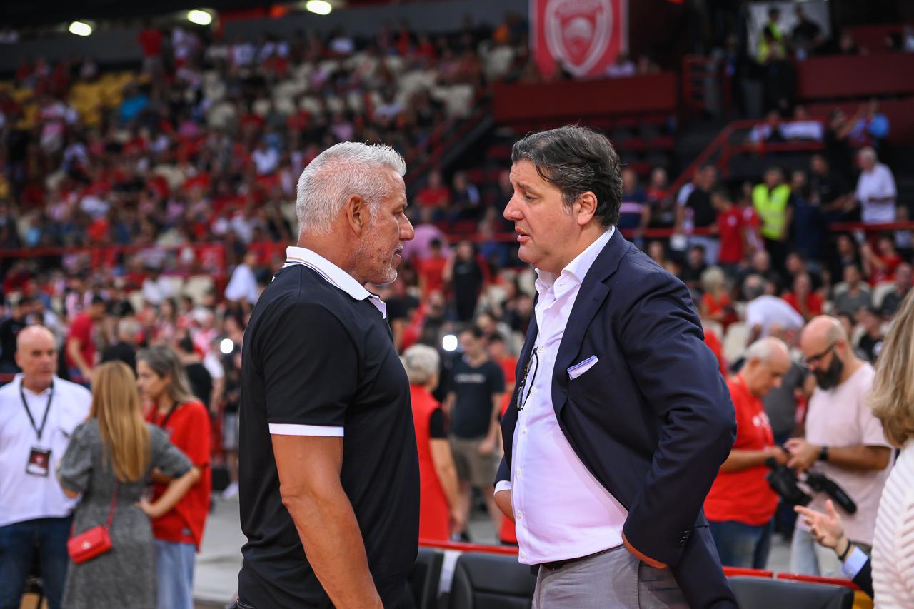 Basketball Test Match - Olympiacos BC honoring Vassilis Spanoulis, friendly match Olympiacos vs Olimpia Milano