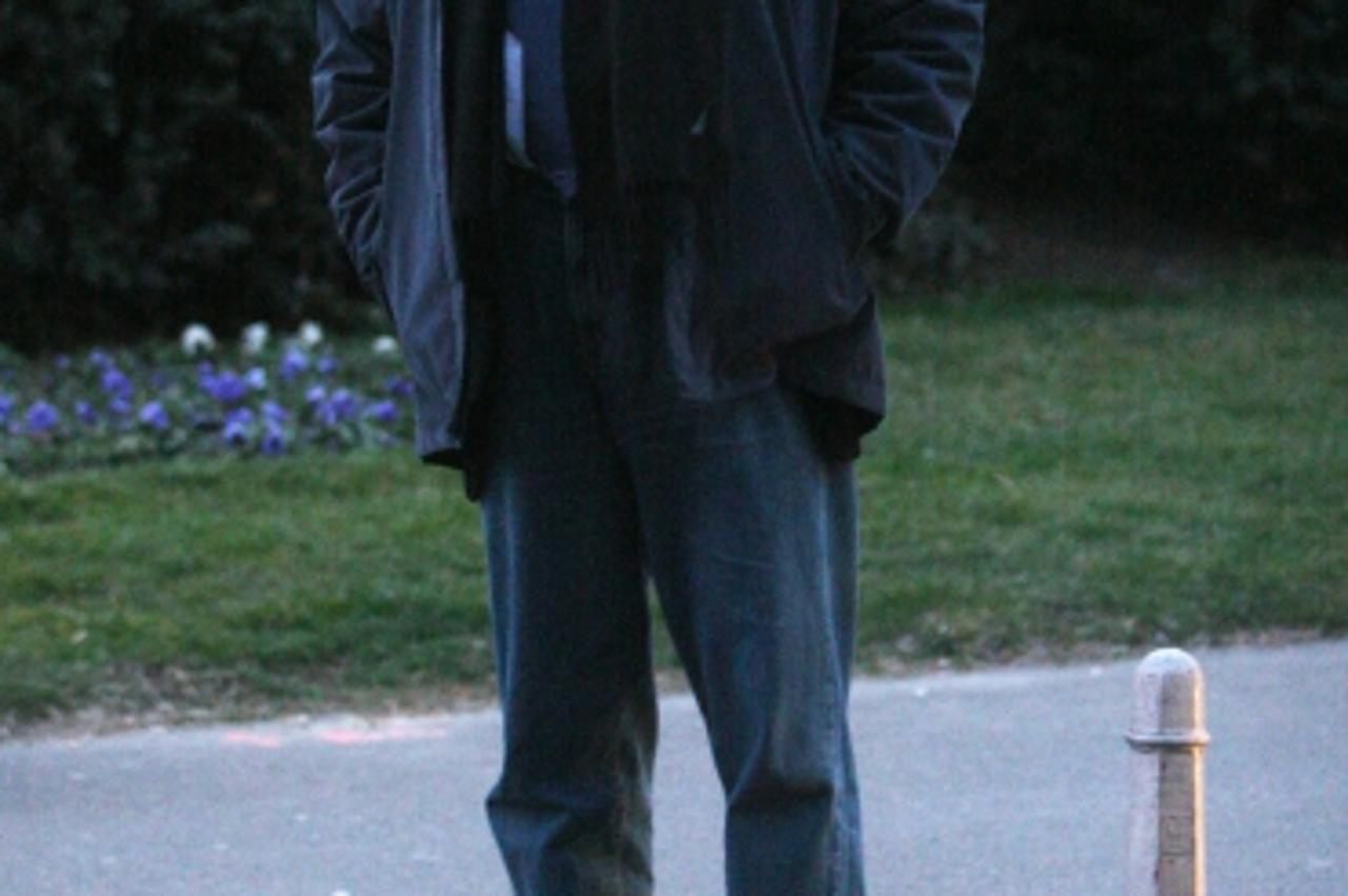 '16.03.2010,Zagreb - Josip Kregar sece pokraj Hnk. Photo: Goran Jakus/PIXSELL'