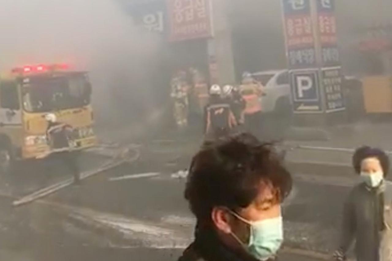 Požar u bolnici u Južnoj Koreji