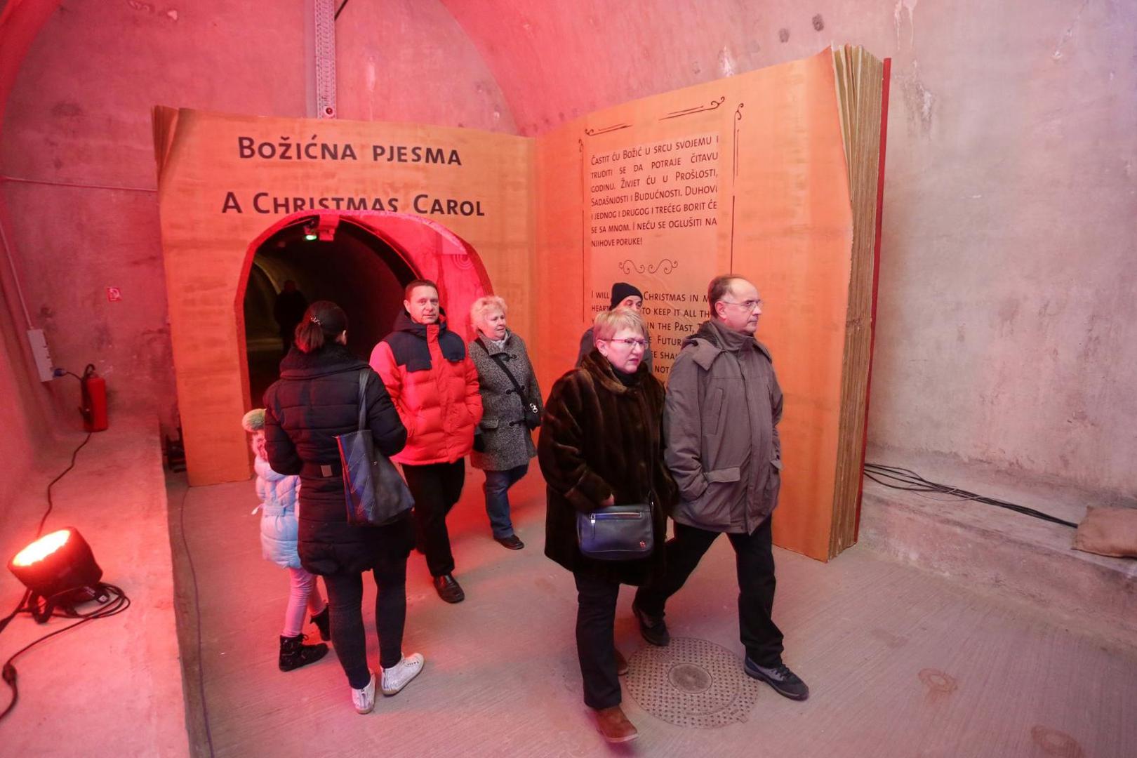 U sklopu Adventa u Zagrebu danas je otvoren i Tunel Grič.  U tunelu je počela Božićna bajka pod tematskim nazivom "Sjećanje". 