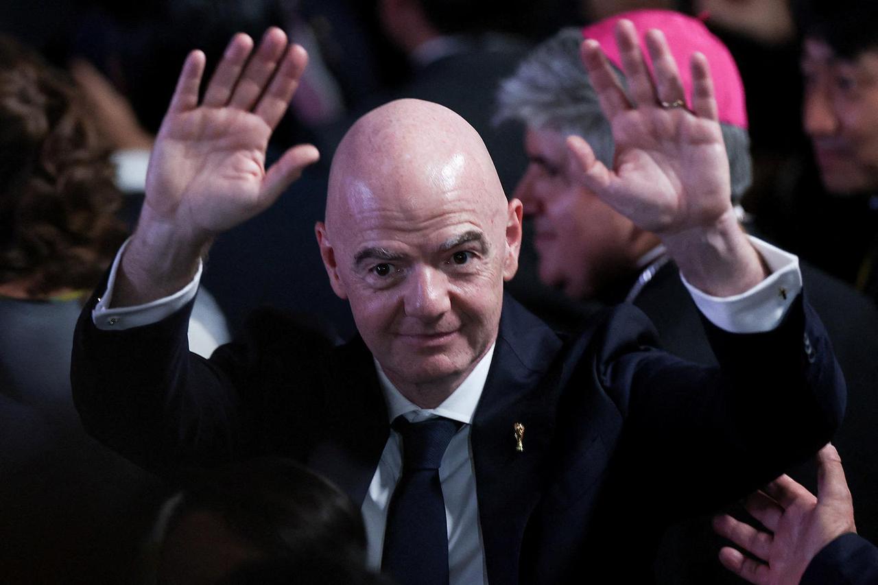 FILE PHOTO: FIFA President Gianni Infantino