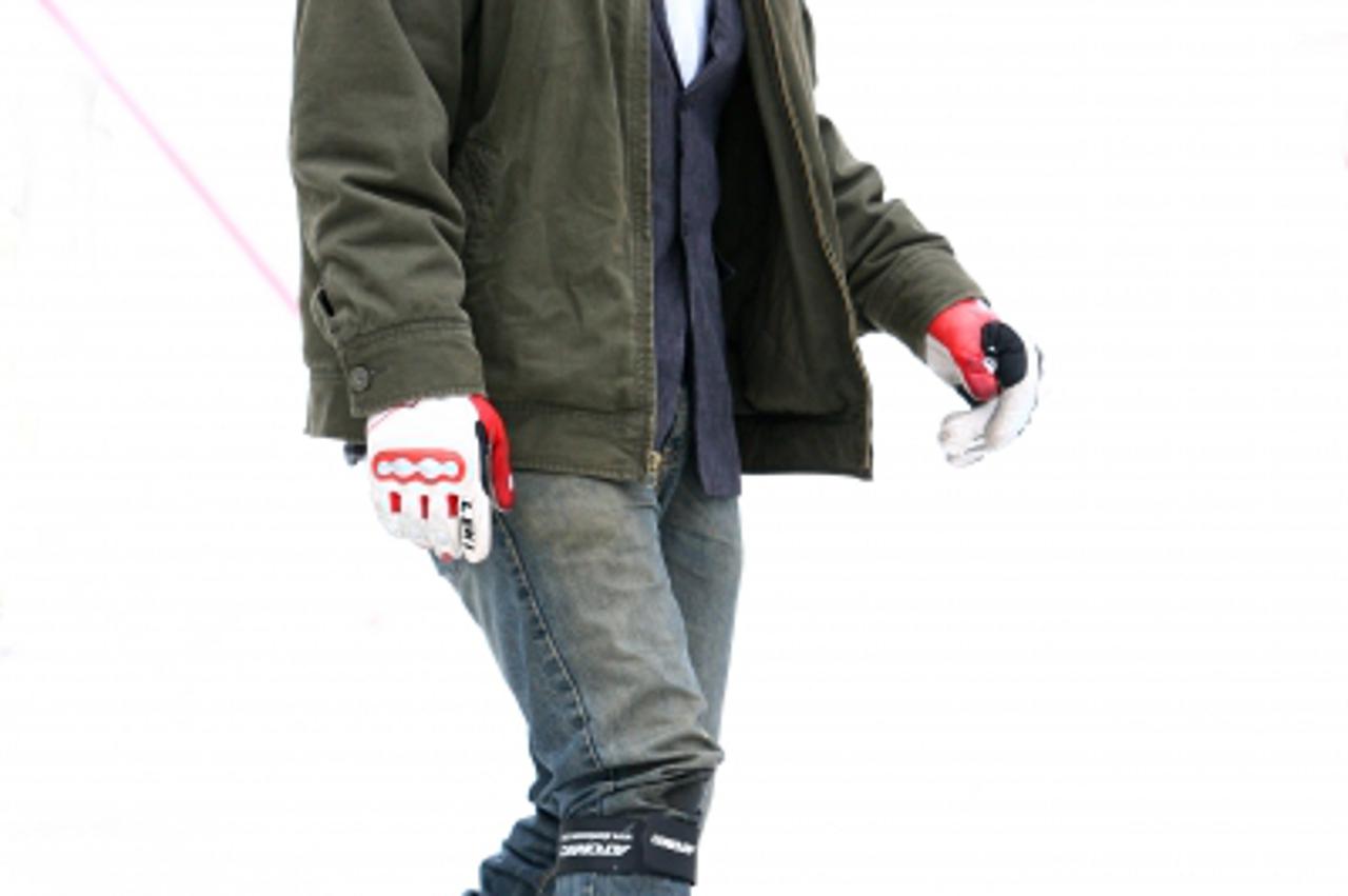 '11.04.2010., Zagreb - Hrvatska, Tradicionalni 75. skijaski dvoboj gradova Zagreba i Celja na Sljemenu.Veleslalom utrka na Crvenom Spustu.Natko Zrncic Dim. Photo: Igor Kralj/PIXSELL'