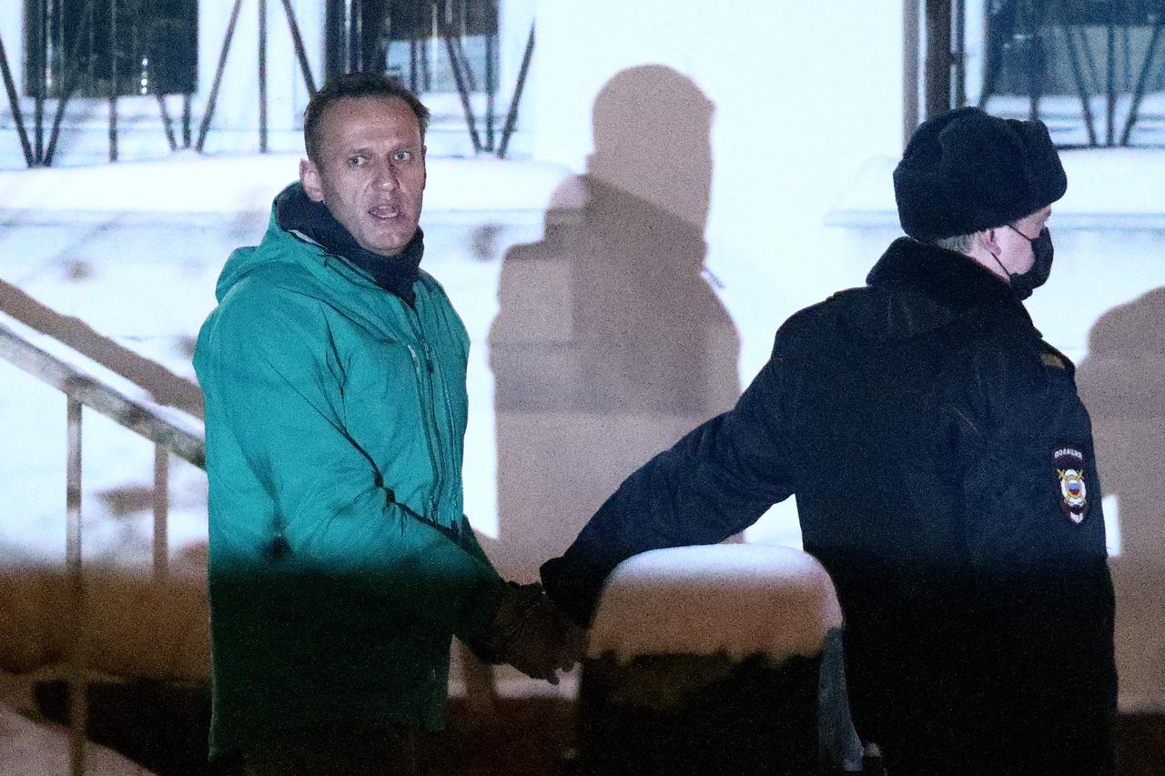 Moskva: Policijska uprava gdje je smješten oporbeni aktivist Aleksej Navalni nakon uhi?enja