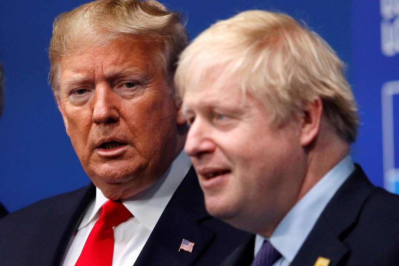 Boris Johnson i Donald Trump