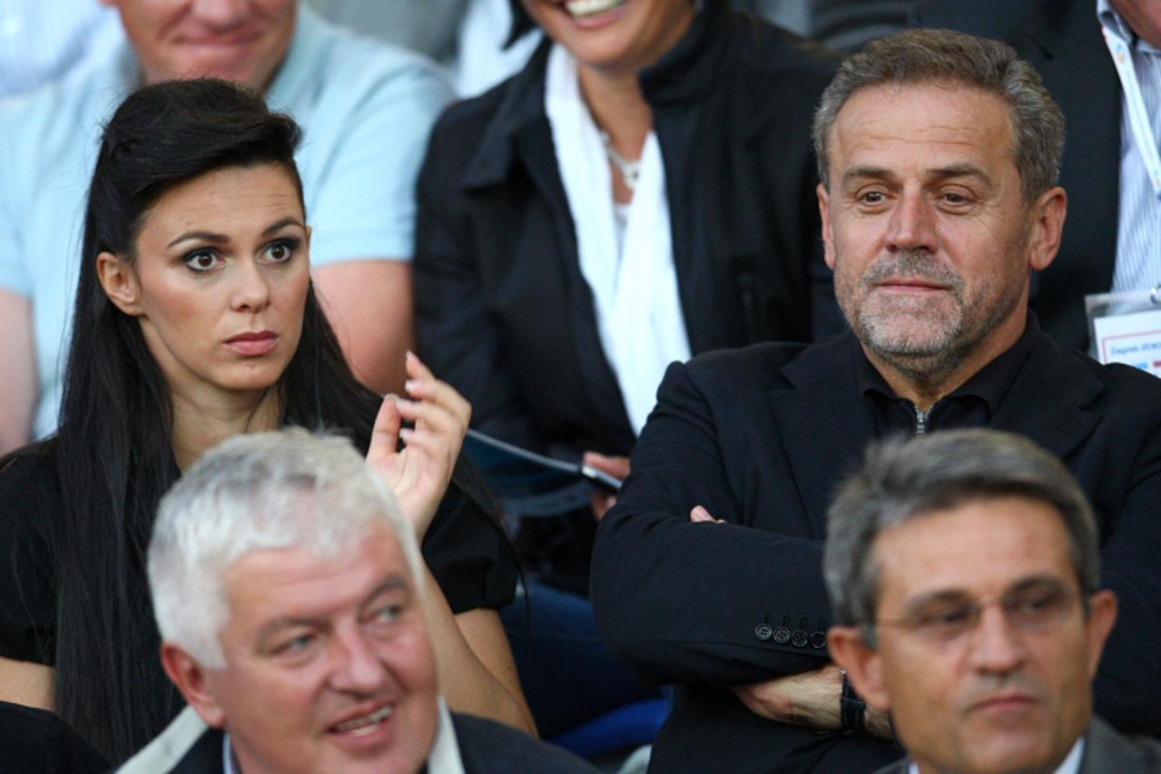 '01.09.2010., Sportski park Mladost, Zagreb - 60. jubilarni memorijal Borisa Hanzekovica, IAAF World Challenge Zagreb 2010.Ivana Brkljacic i Milan Bandic. Photo: Igor Kralj/PIXSELL'