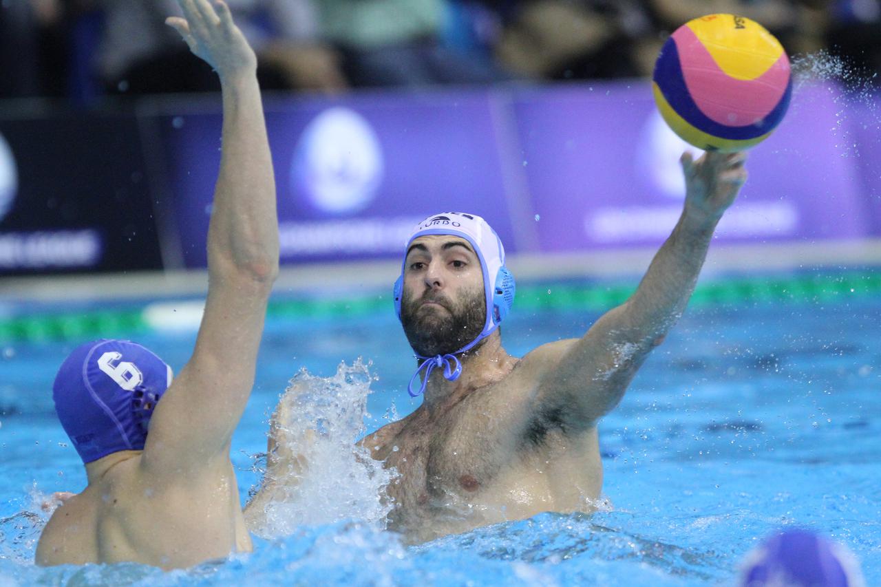 29.01.2014. Rijeka - Vaterpolo, Len liga prvaka: Primorje EB - ZF Eger  Photo: Nel Pavletic/PIXSELL