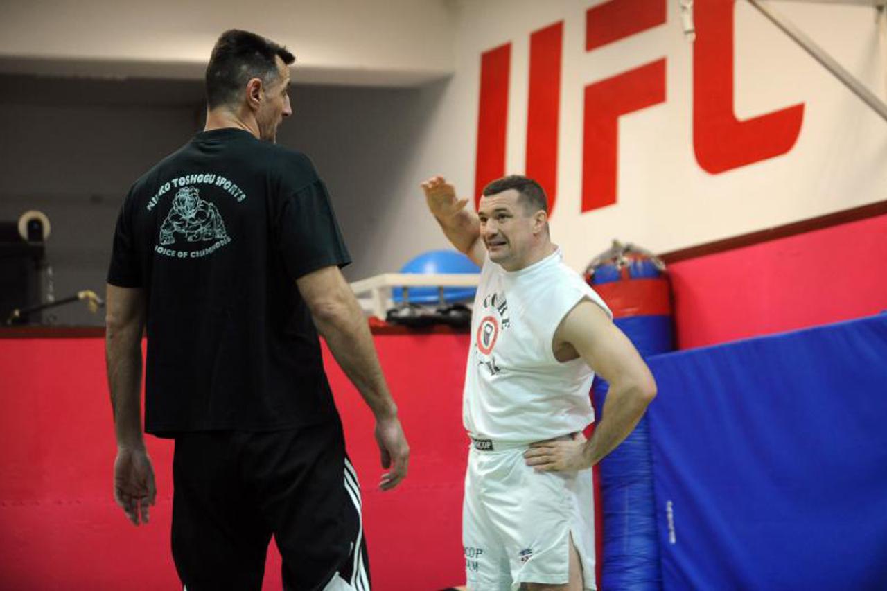 Mirko Filipović, Stipe Drviš, sparing (1)