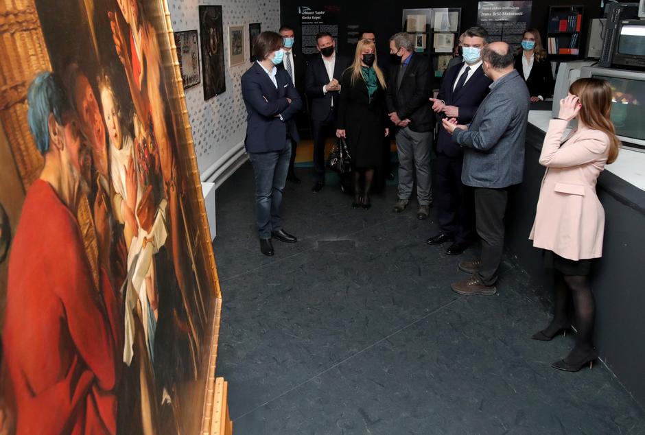 Zagreb: Predsjednik Zoran Milanović obišao izložbu "Hrvatska svijetu"