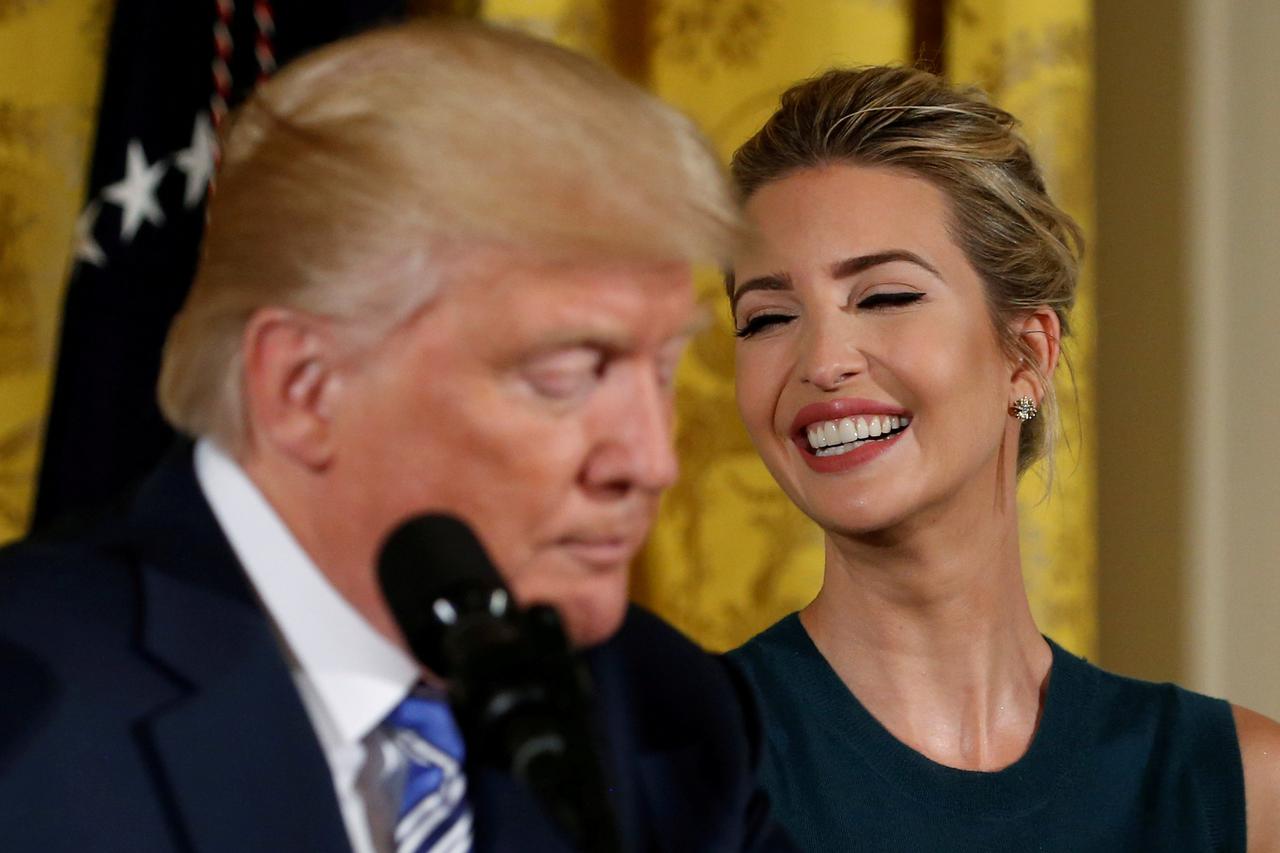 Donald i Ivanka Trump