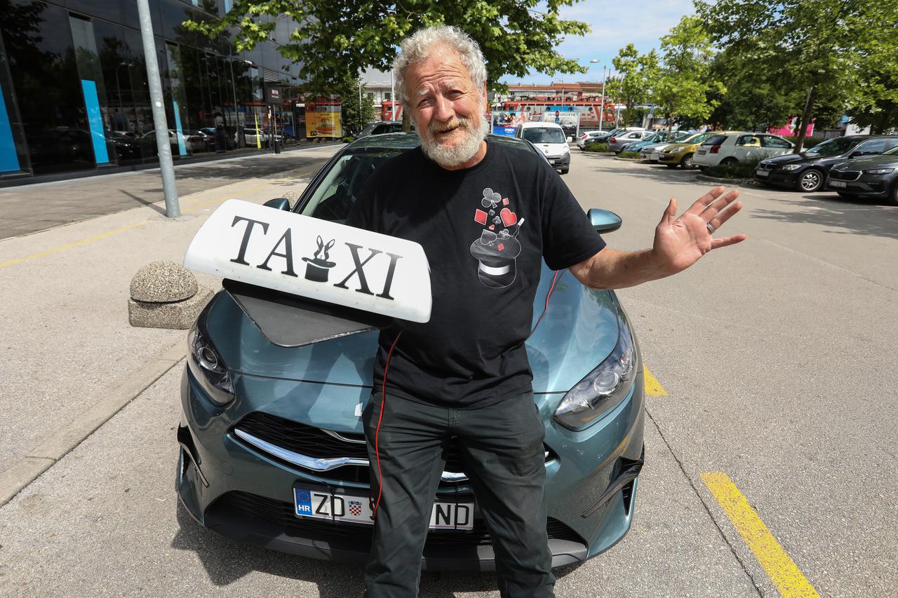 Zagreb: Žarko Tomašević, mađioničar koji vozi taksi po Zagrebu