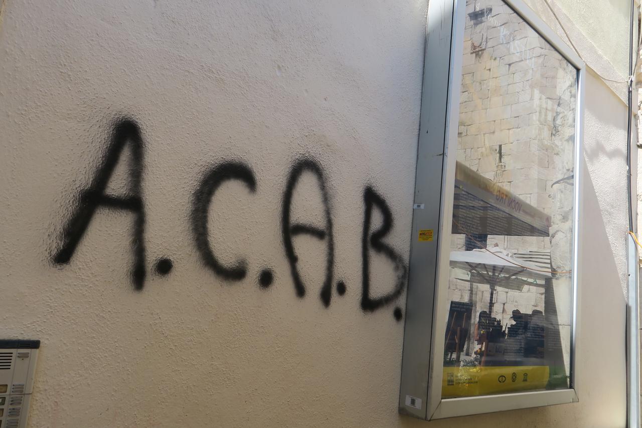 Split: Vandalizam i govor mržnje na zidovima u centru grada