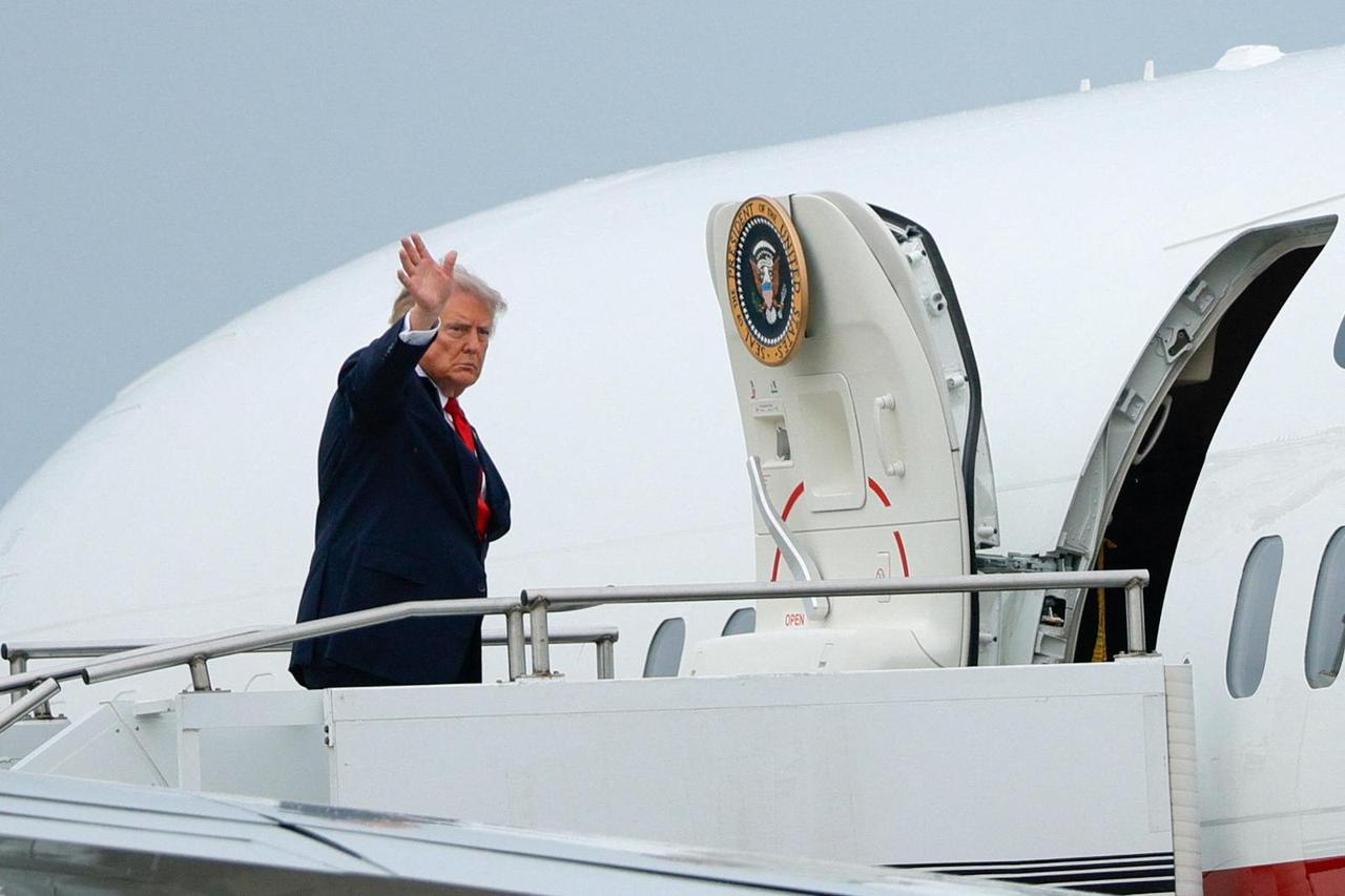 U.S. President Donald Trump visits Michigan