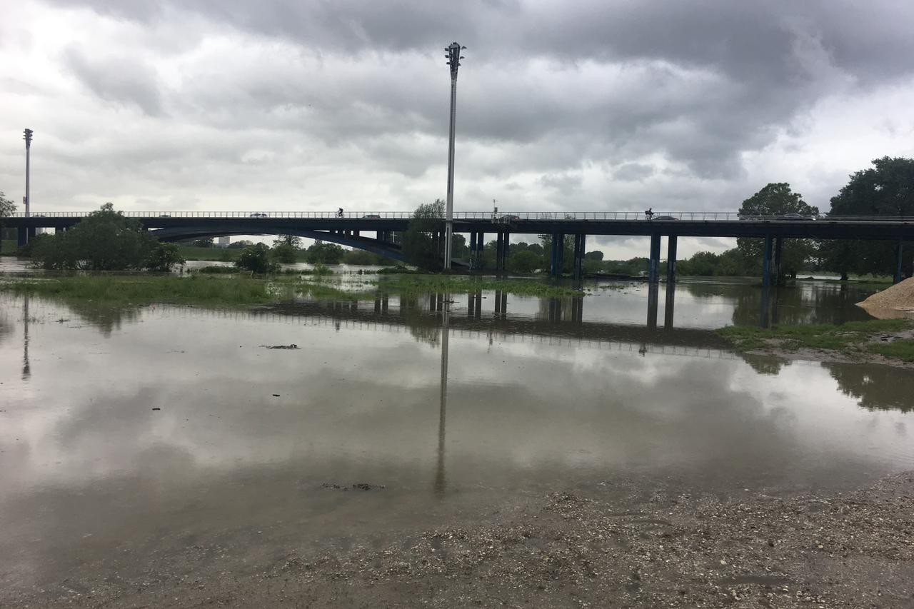 Zagreb: Rijeka Sava izlila se iz svog korita