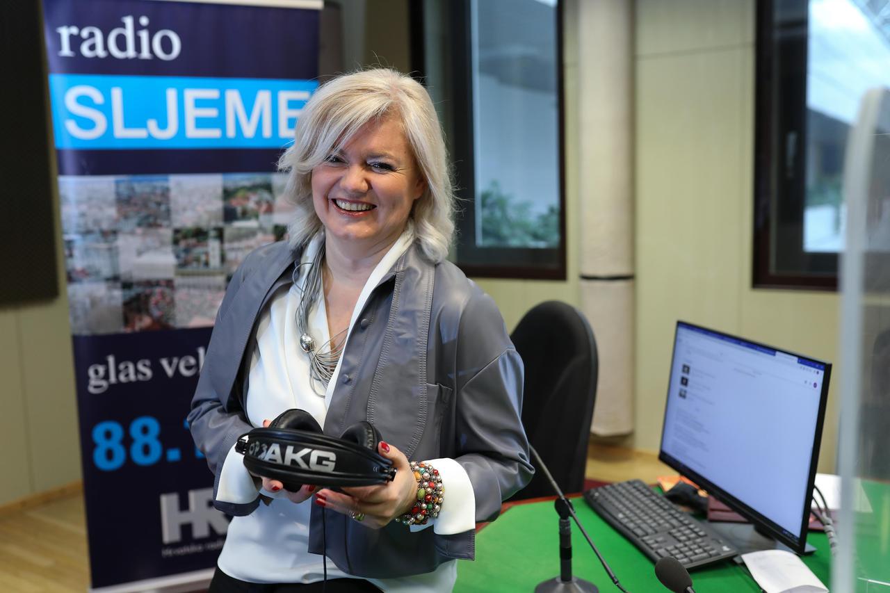 Sanja Brajković, voditeljica s Radio Sljemena, nominirana je za Ružu kao radijska osoba godine