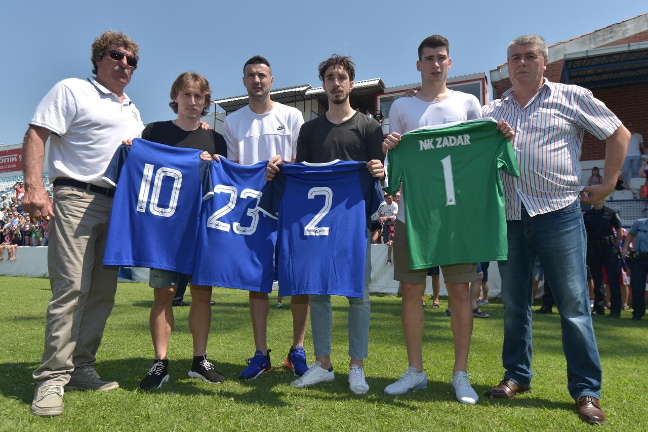 Subašić Modrić Livaković Vrsaljko Zadar