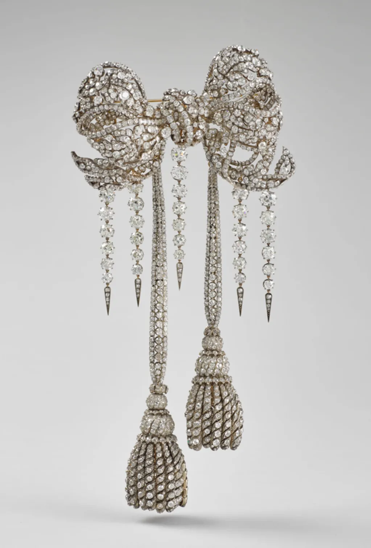 Veliki broš u obliku mašne carice Eugenie