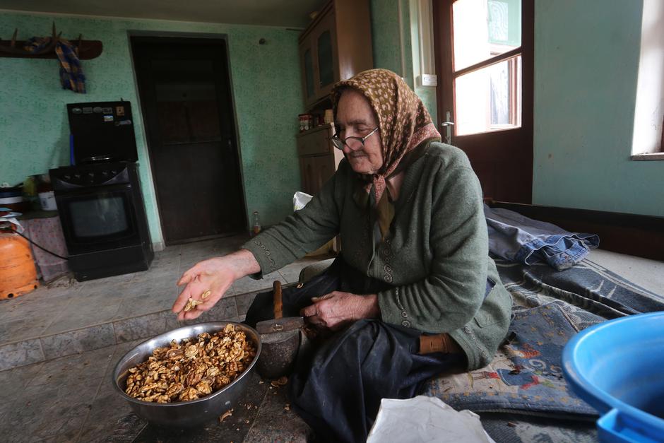 14.02.2017., Kendjija, Srbija - Desetak Hrvata zivi u malom mjestu Kendjija koje pripada Republici Hrvatskoj, a nalazi se na lijevoj strani Dunava koji je na teritoriju Srbije.  Photo: Marko Mrkonjic/PIXSELL