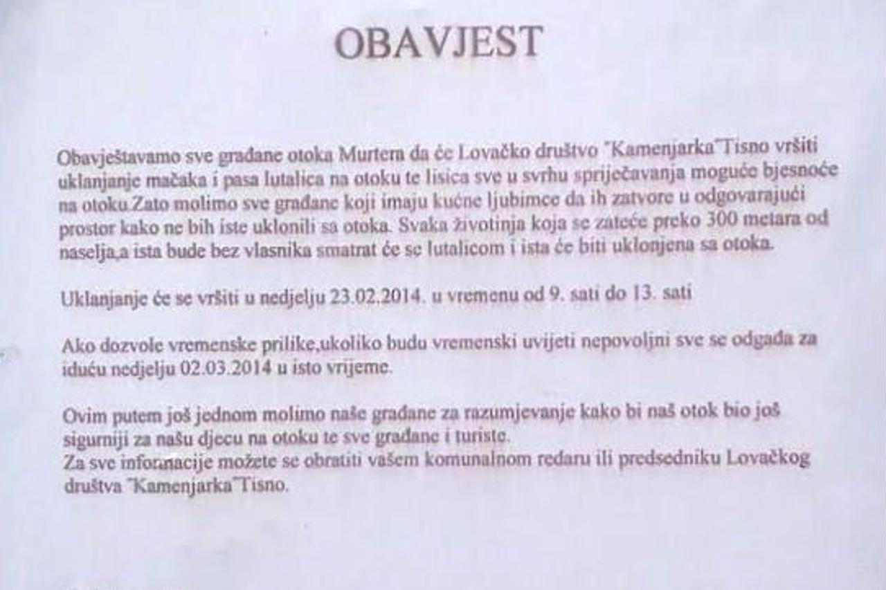 Obaveijst lovačkog društva