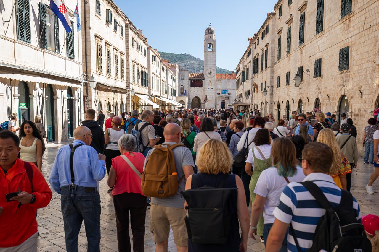 Dubrovnik: Stara gradska jezgra puna turista