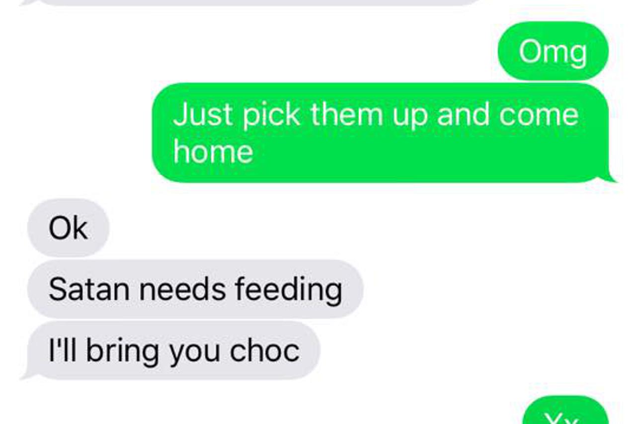 SMS prepiska o kupnji uložaka