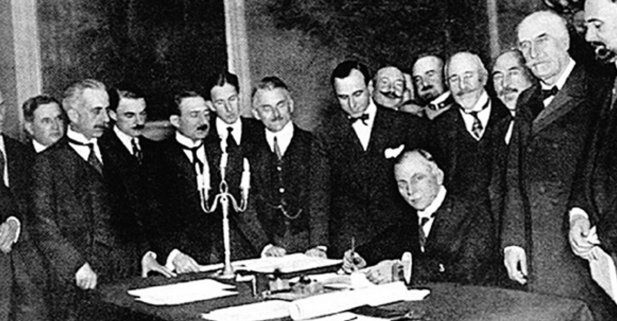 Potpisivanje Rapallskog ugovora 12. studenoga 1920.